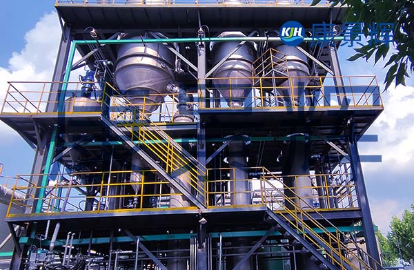 高鹽廢水三效蒸發器